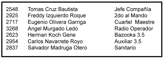 paracaidistas company A